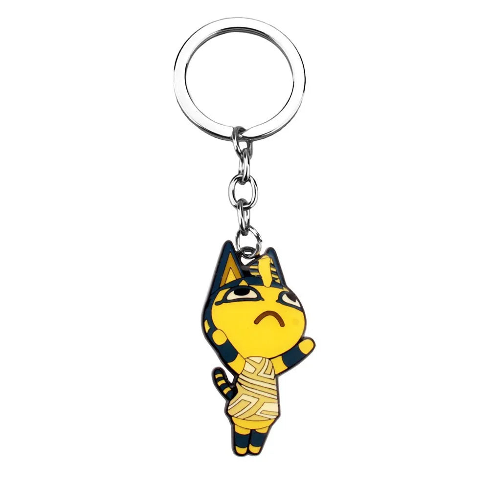 Animal Crossing Acrylic Keychain – Kawaii Game-Inspired Gift for Fans