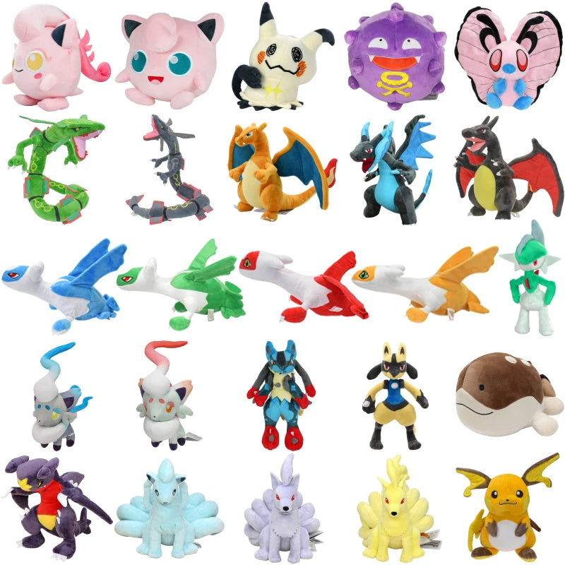 Adorable Pokémon Plush Collection – Jigglypuff, Ninetales, Mimikyu & More