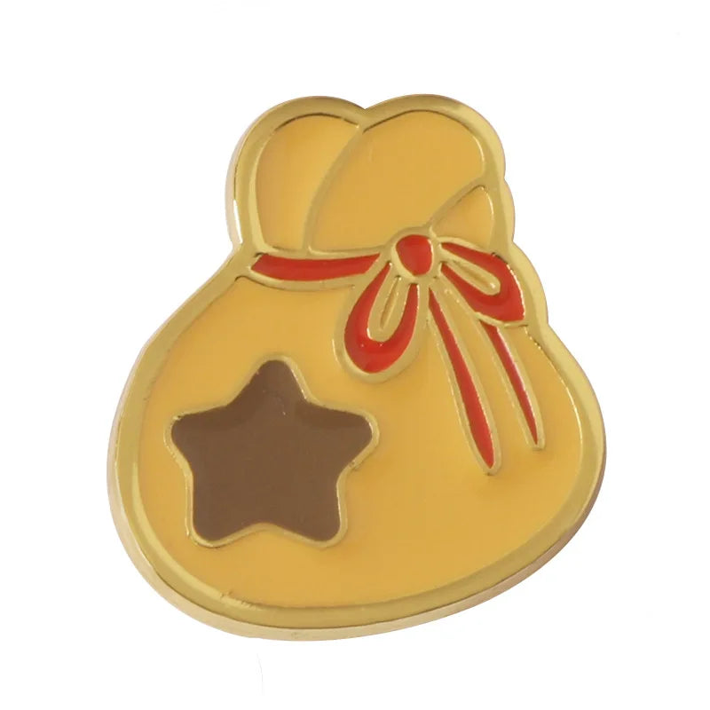 Animal Crossing Leaf Brooch Enamel Pin for Bags, Clothes & Gifts