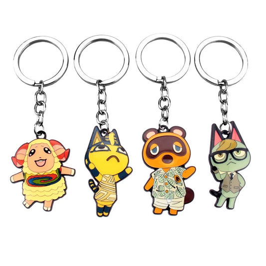 Animal Crossing Acrylic Keychain – Kawaii Game-Inspired Gift for Fans