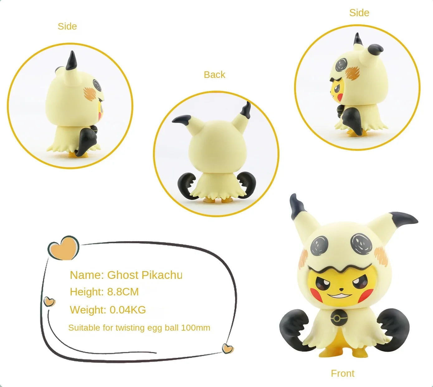 Pokemon Pikachu Cosplay Mini Figures | Cute Anime Sofa Doll Set with Sleeping Bag & Costumes – Fun Collectible Model Toy