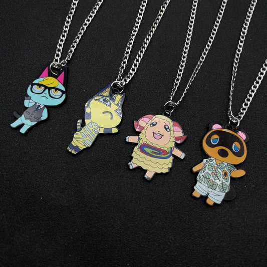 Animal Crossing Acrylic Keychain – Kawaii Game-Inspired Gift for Fans