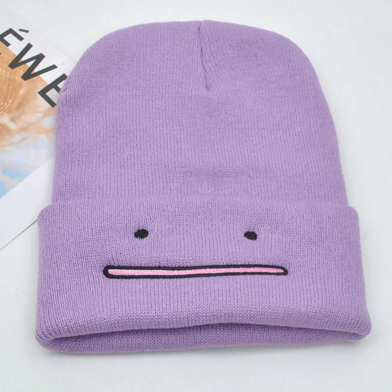 Kawaii Pokémon Beanies | Snorlax, Psyduck, Ditto & More – Cozy Winter Hat for Women, Teens & Anime Fans