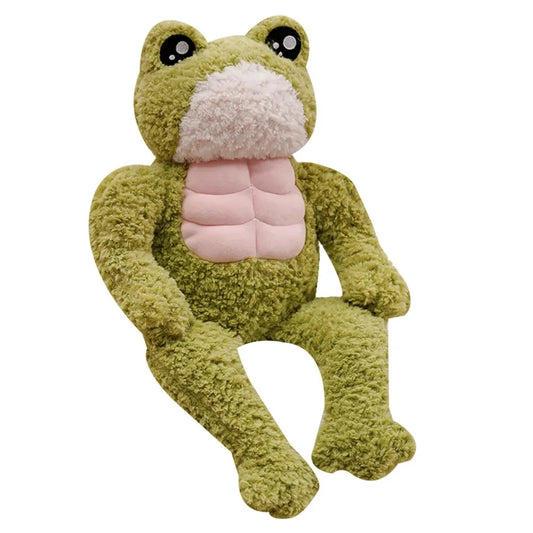 Strong Frog Plush Toy