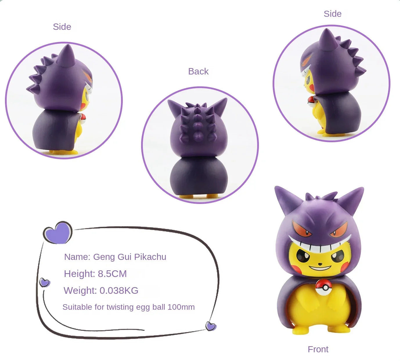 Pokemon Pikachu Cosplay Mini Figures | Cute Anime Sofa Doll Set with Sleeping Bag & Costumes – Fun Collectible Model Toy